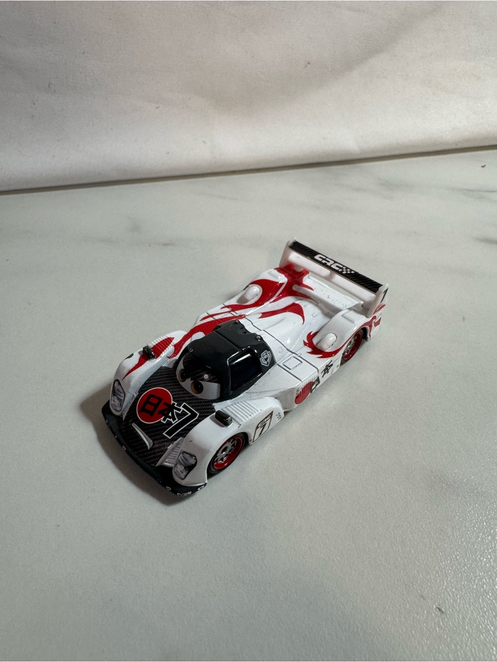 Disney Pixar Cars Shu Todoroki Carbon Racers CRC 1:55 Mattel Diecast Rare 2016